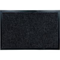 Коврик придверный 40*60см VORTEX "TRIP" влаговп. ребристый серый 24189/15шт/Профит