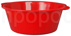 Таз 85л с ручками красный Таз 85л с ручками красный