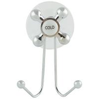 Крючок д/ванной SPOT-BH-01 двойной 008144 Крючок д/ванной SPOT-BH-01 двойной 008144