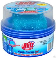 Чистящее ср-во универсальное Сан-Blitz 400г с губкой паста /8шт/