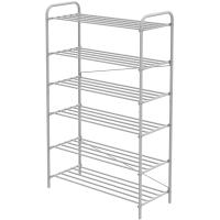 Этажерка д/обуви 6-ти ярусная матовый серый ЭТК6/МС Этажерка д/обуви 6-ти ярусная матовый серый ЭТК6/МС