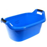 Таз 48л овальный голубой /Рад