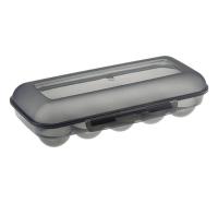 Контейнер д/яиц на 10шт прозрачно-черный М1209/28шт/М-пласт 