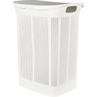 Корзина д/белья Keeplex Ajur 50л белое облако KL4101/2шт/ПР