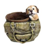 Щенок в сумочке L16,5W13H17см 718479/K191