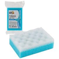 Губка д/тела двухстор. Рыжий кот поролон+массаж /310512 Губка д/тела двухстор. Рыжий кот поролон+массаж /310512