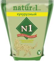 Наполнитель Naturel №1 Кукурузный комкующийся  4,5л 