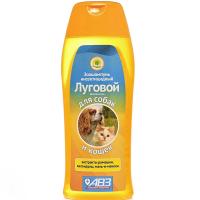 Шампунь Луговой д/кошек и собак п/блох и п/клещей 400мл/18шт/AB2161/ВЗ ЧЗ