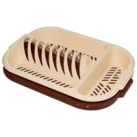 Сушилка д/посуды с поддоном 02062 /10шт/Милих