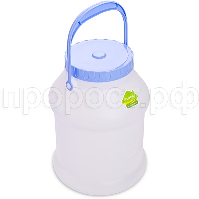 Бидон 5л Просперо белый Бидон 5л Просперо белый