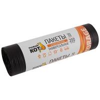 Пакеты универсальные 200л (10шт) ПВД особо прочные черный 30мкм 006978  Пакеты универсальные 200л (10шт) ПВД особо прочные черный 30мкм 006978