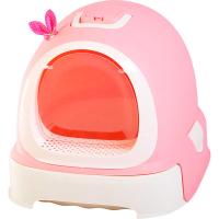 Туалет бокс для кошек Фэнтези розовый выдвижной поддон, фильтр,совок,пакеты 55*42*43см Туалет бокс для кошек Фэнтези розовый выдвижной поддон, фильтр,совок,пакеты 55*42*43см