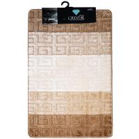 Комплект ковриков д/ванной и WC Рим 60*100/50*60см мокко МС2-500 /25шт/ My Crystal