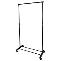 Вешалка напольная на колесах 80*43*94-150см окраш.металл 311403