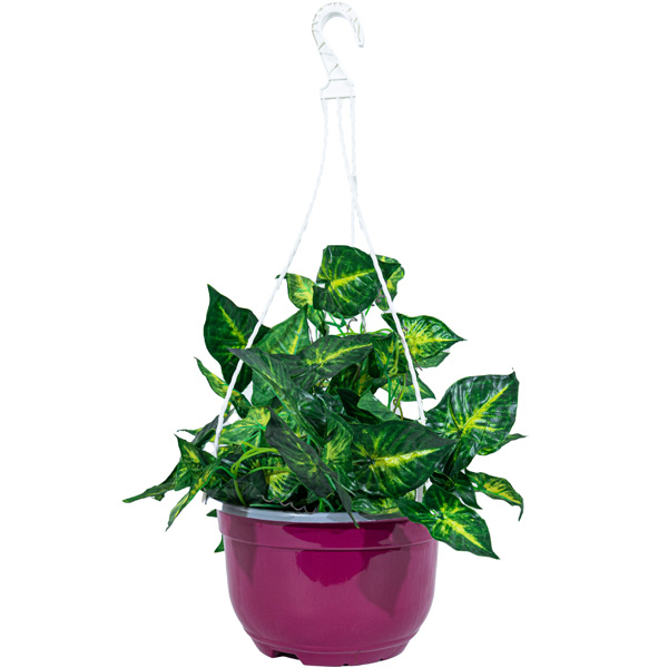 Подвесное №21МТЕ 3,7л с переливом  вишневый 23*14,5см /240шт/РС