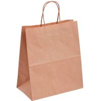 БУМ61096 Пакет 240*140*280мм бумажный с кручеными ручками крафт 70 /250шт/ БУМ61096 Пакет 240*140*280мм бумажный с кручеными ручками крафт 70 /250шт/