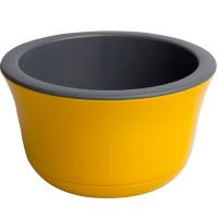 Кашпо Омега 5,3л медовый/антрацит ОМ26-34