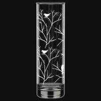 Ваза д/цветов Венский лес графит стекл. /767-Г /12шт/ДК