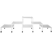 Подставка для цветов белый /1шт/05119/Милих