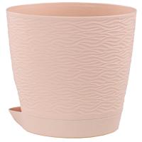 Кашпо Блюз 1,5л пудровый КШ-8683 Кашпо Блюз 1,5л пудровый КШ-8683
