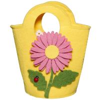 Корзинка из фетра Ромашка 5 QX1-4016