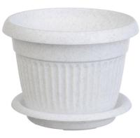 Кашпо ЛИВИЯ 11л мрамор М 3022 Кашпо ЛИВИЯ 11л мрамор М 3022