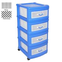 Комод бельевой 4-х секц. на колесах   Комод бельевой 4-х секц. на колесах