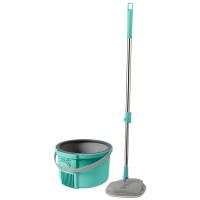 Набор д/уборки Fly круг. мятный (ведро+швабра) 5л 323520-00 /1шт/ Цикл