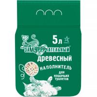 Наполнитель ЗаМУРРРчательный 5л древесный Зеленый мелкая гранула Наполнитель ЗаМУРРРчательный 5л древесный Зеленый мелкая гранула