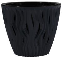 Кашпо Вдохновение 5,7л антрацит КШ-8653 Кашпо Вдохновение 5,7л антрацит КШ-8653