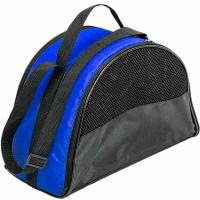 Сумка переноска ЧИП Конверт-Полукруг №0 расклад.с карм. и ремнем 37*17*23см васильков/9055вас/Дарэлл Сумка переноска ЧИП Конверт-Полукруг №0 расклад.с карм. и ремнем 37*17*23см васильков/9055вас/Дарэлл