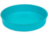 Миска одинарная пластик д/кошек 200мл бирюзовая/2238/Дарэлл
