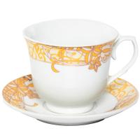Чашка с блюдцем 220мл Аврора Шедир подарочная упаковка 113-19095