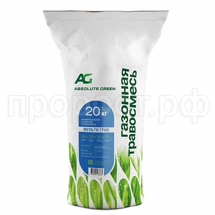 Семена газонной травы Мульти Грин 20 кг Семена газонной травы Мульти Грин 20 кг