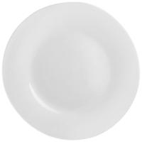 Тарелка обеденная Classica 25,6см опал.стекло белая 110682 /36шт/Mallony