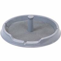 Туалет д/собак РОККИ со столбиком круглый D60+резин. коврик для мелких пород/2935рез/Дарэлл/ Туалет д/собак РОККИ со столбиком круглый D60+резин. коврик для мелких пород/2935рез/Дарэлл/