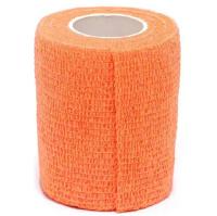 Бинт(бандаж) VETЗАБОТА самофиксирующийся оранжевый 7,5см*4,5м/ 