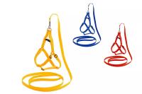 Поводок для кошек Комплект капрон 4цвета (поводок и шлейка)/75105 Поводок для кошек Комплект капрон 4цвета (поводок и шлейка)/75105