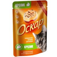 Кошки Оскар Кролик 100г*20шт/1304 ЧЗ