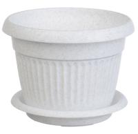 Кашпо ЛИВИЯ 16л мрамор М 3026 Кашпо ЛИВИЯ 16л мрамор М 3026