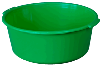 Таз 12л с ручками зеленый 03004 Таз 12л с ручками зеленый 03004