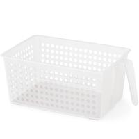 Контейнер д/хранения прямоуг. с ручкой прозрачный 