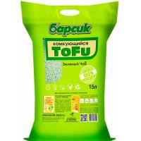 Наполнитель Барсик Тофу зеленый чай 15л/1шт/92087