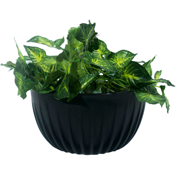 Кашпо-миска Сигма 7,9л черный СИМ30-75