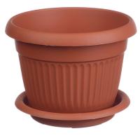 Кашпо ЛИВИЯ 2,8л терракот М 3019 Кашпо ЛИВИЯ 2,8л терракот М 3019