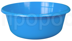 Таз 25л круглый голубой 03029 Таз 25л круглый голубой 03029
