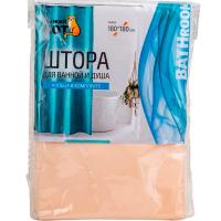 Штора для ванной Бежевая 180*180см 005746 Штора для ванной Бежевая 180*180см 005746