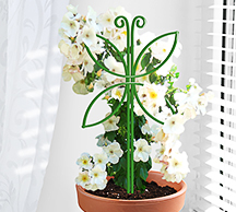 Шпалера для комнатных растений Мотылек 44*24см проволока  