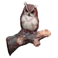Филин на сучке L10W9H14,5см 626542/F597