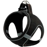 Шлейка-жилетка Фаворит анатом. дышащая 2XS черная/СШЧР-2ХС/Евро